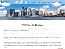 Tablet Screenshot of besyata.com
